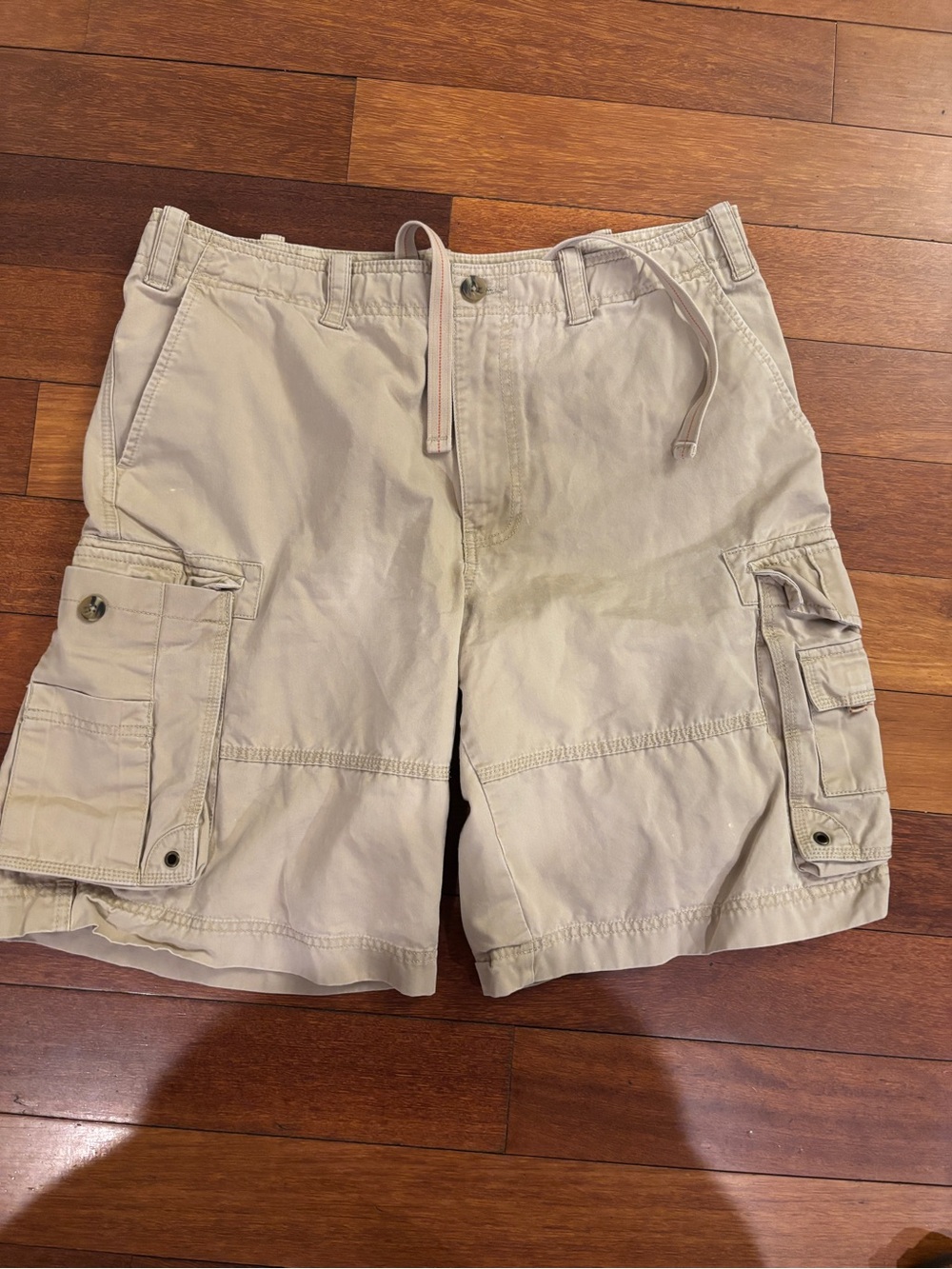 Eddie Bauer Light Khaki Cotton Shorts